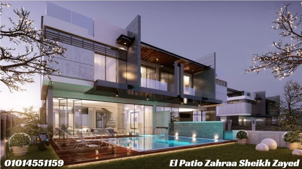  فلل للبيع في الباتيوه الزهراء الشيخ زايد El Patio Zahraa Sheikh Zayed 